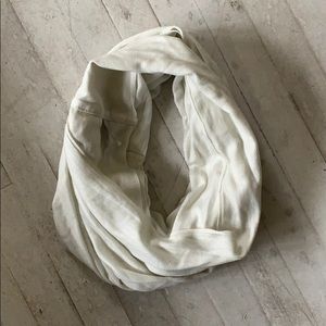 Charolette Russe white infinity scarf